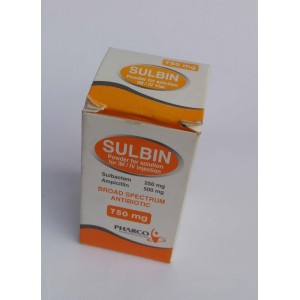 SULBIN ( sulbactam + ampicillin ) powder for solution for I.V or IM injection 